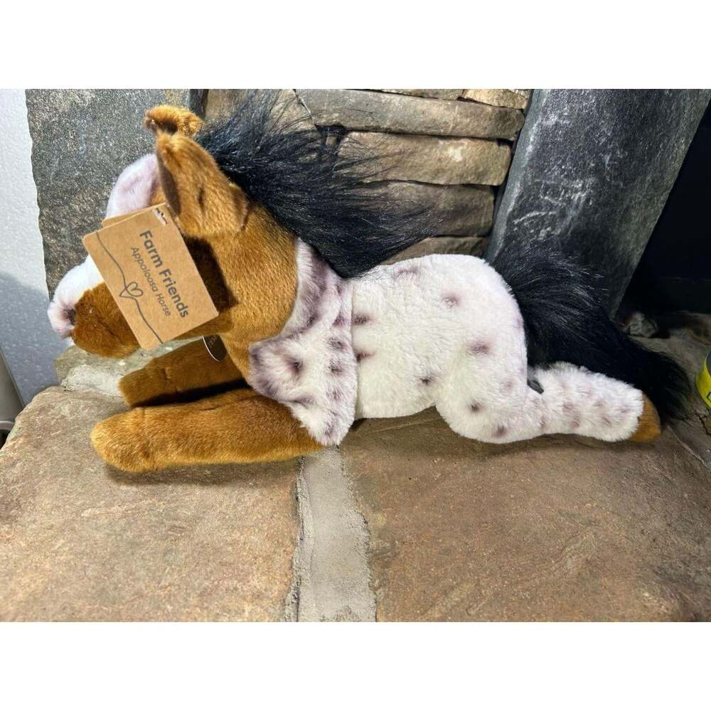 Demdaco Appaloosa Laying Down Horse Pony